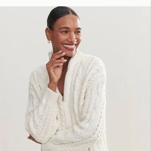 Ralph Lauren blue label cable knit sweater size M (bin C )